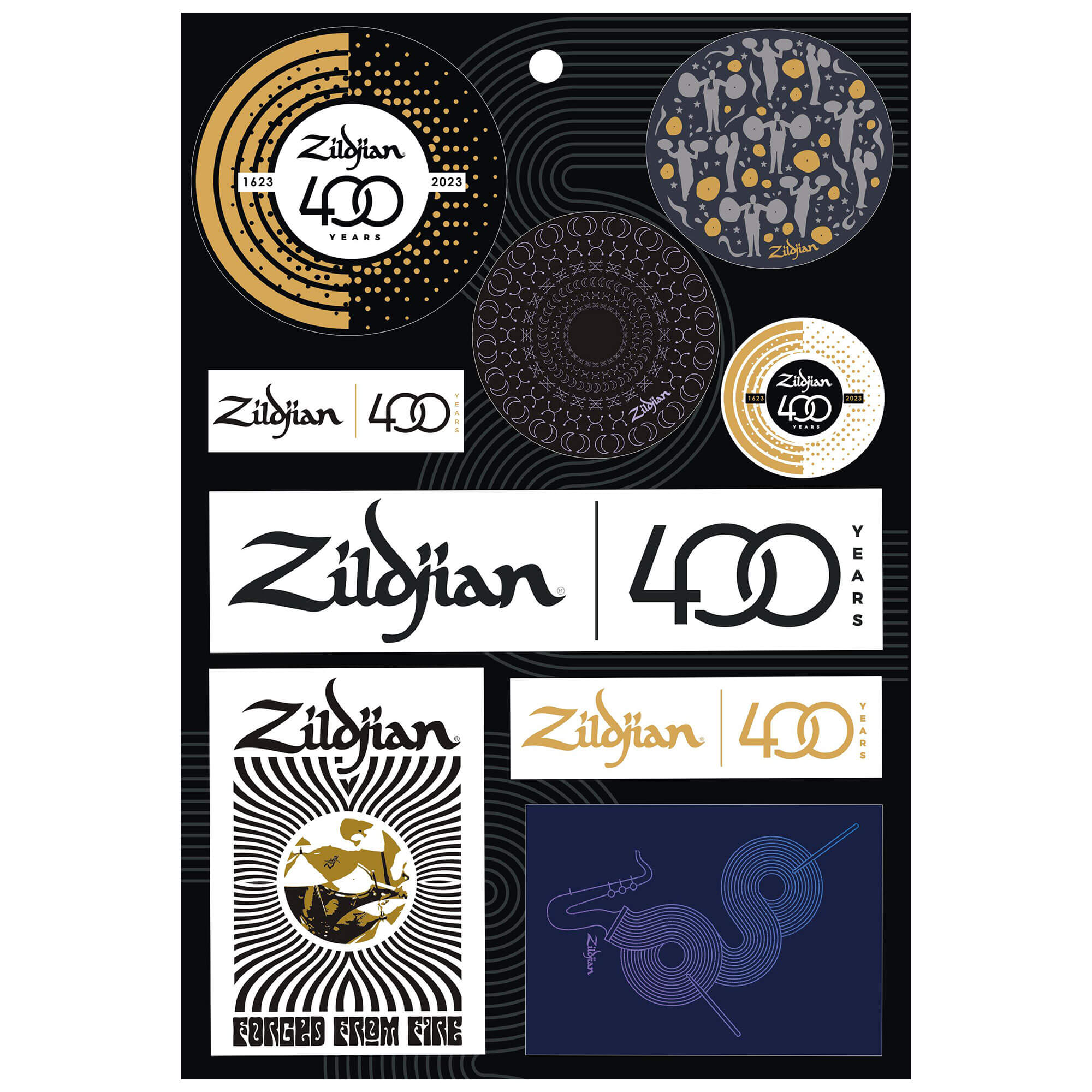 Zildjian Limited Edition 400th Anniversary T-Shirt Box Set