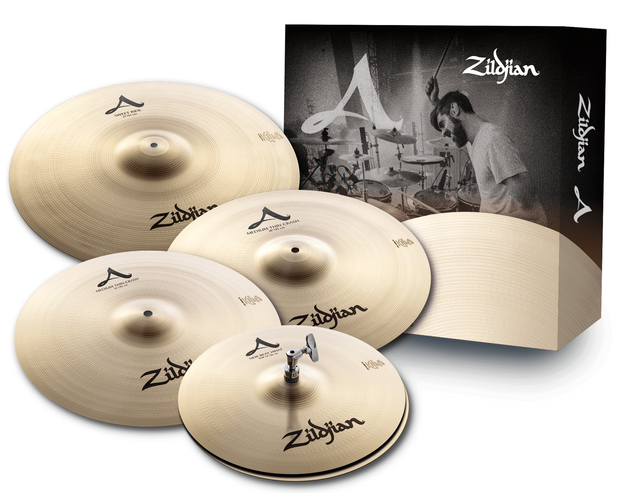 A Zildjian Sweet Ride Cymbal Pack