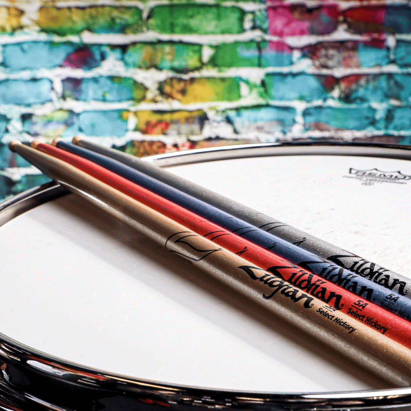 Zildjian Chroma Value Pack on snare drum