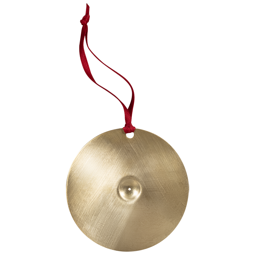 Zildjian Cymbal Christmas Ornament