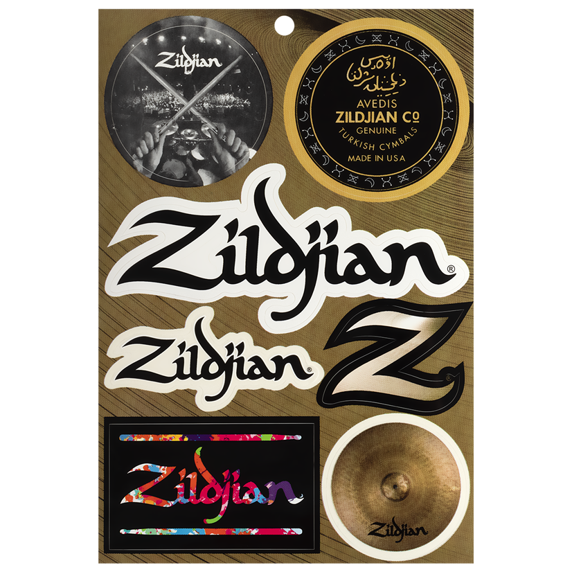 Zildjian Vinyl Sticker Sheet