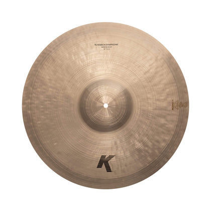 Top-down view of the 20" K Klassisch Symphonic Medium Heavy Pair