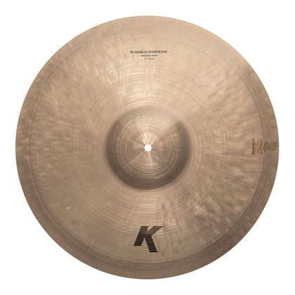 Top-down view of the 22" K Klassisch Symphonic Medium Heavy Pair