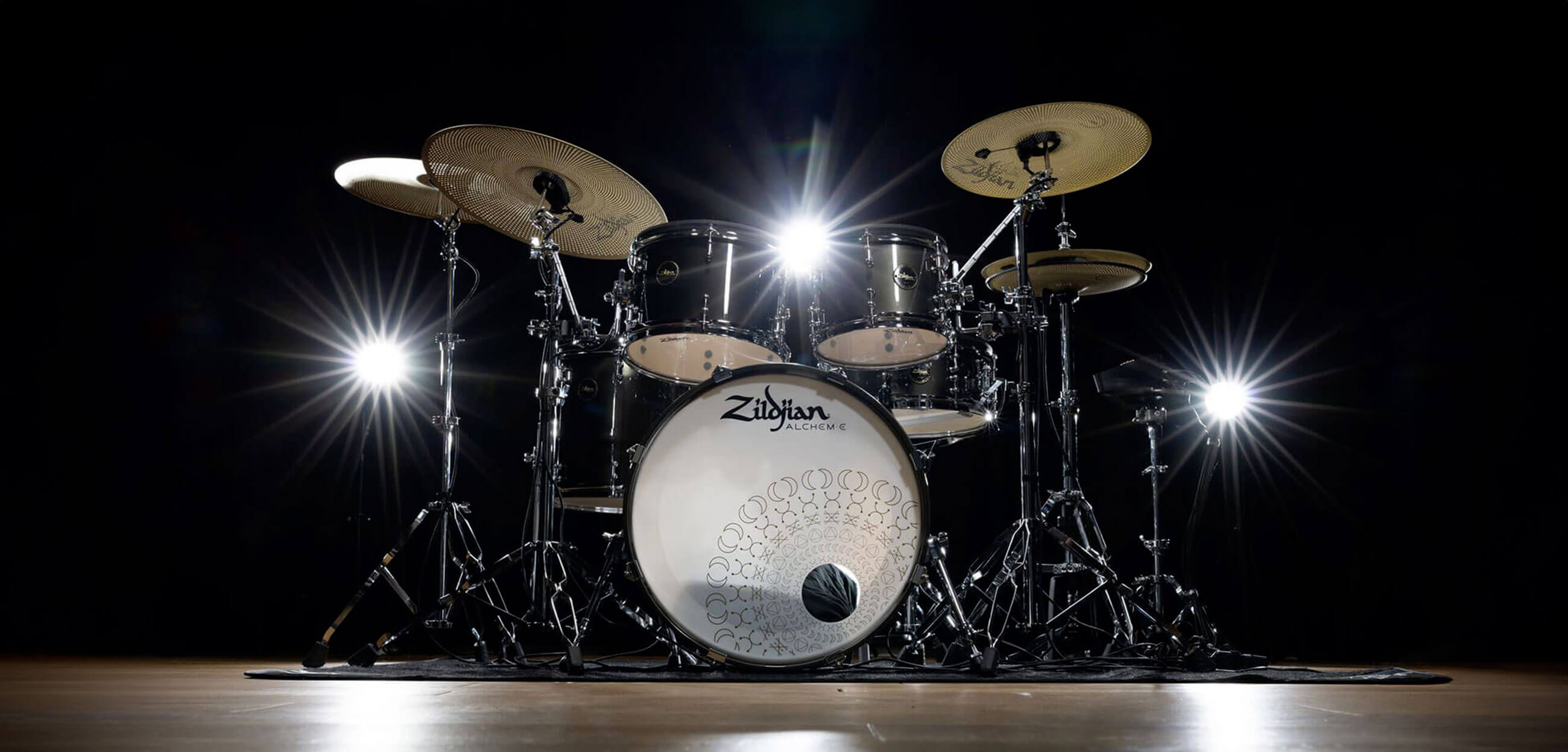 Zildjian ALCHEM-E Gold EX Electronic Drum Kit - 642388330852