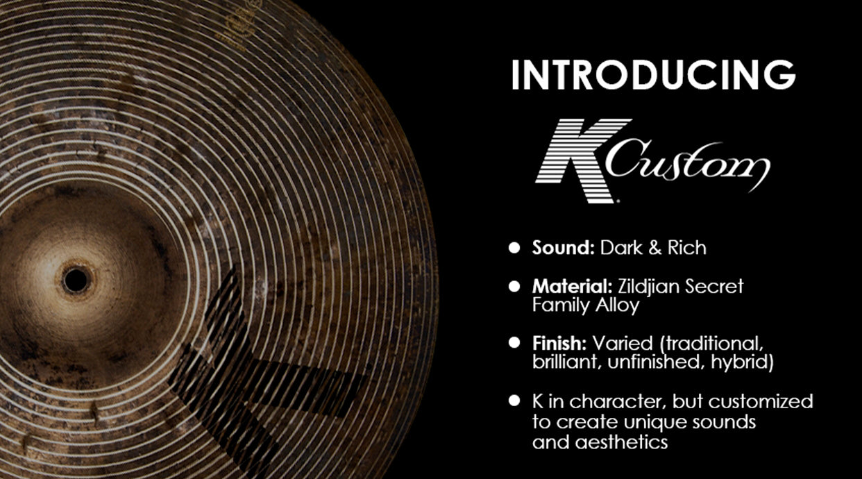 Zildjian k custom dark deals box set