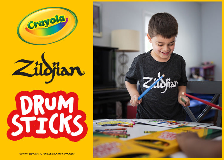 Zildjian x Crayola | Kids Drumstick Set