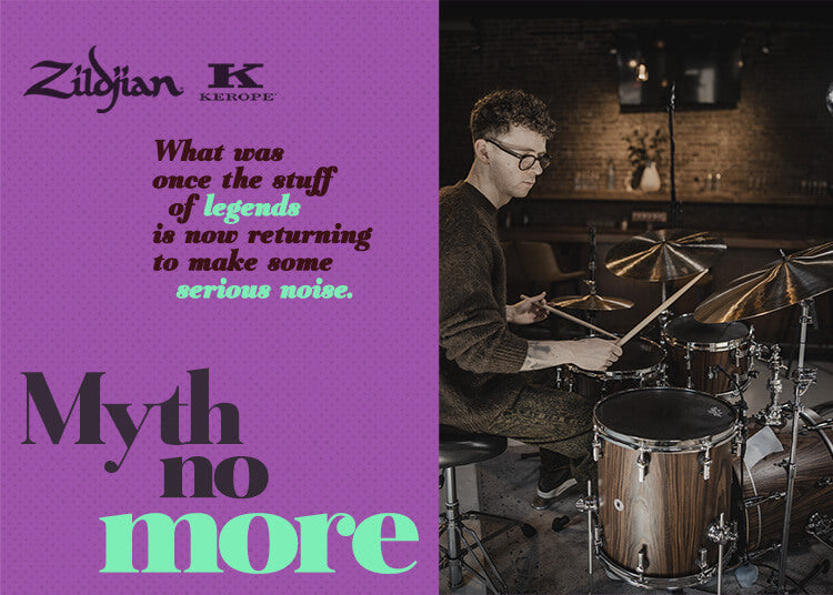 Zildjian Kerope Cymbal Series | A Legend Reborn