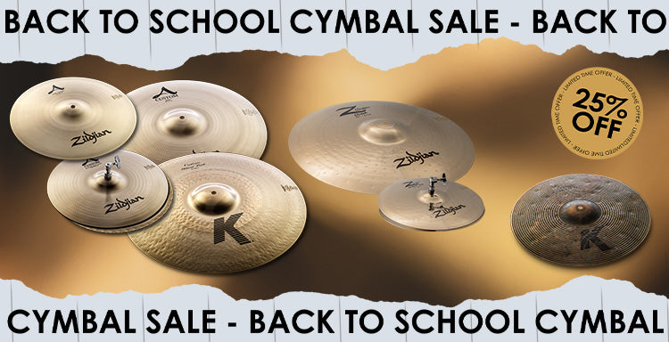 Promotion - Back To School Cymbal Sale (2025)