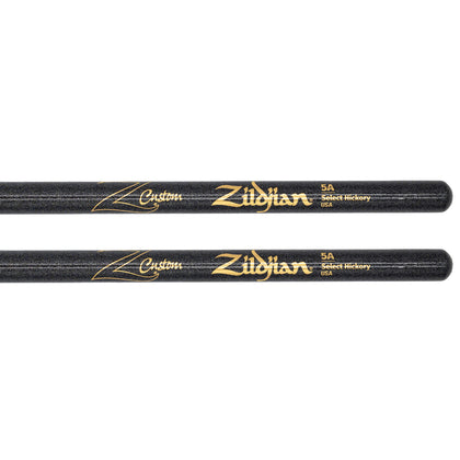 Z Custom LE Drumstick Collection 5A Black Chroma, Wood Tip
