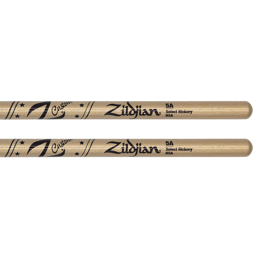 Z Custom LE Drumstick Collection 5A Gold Chroma, Wood Tip