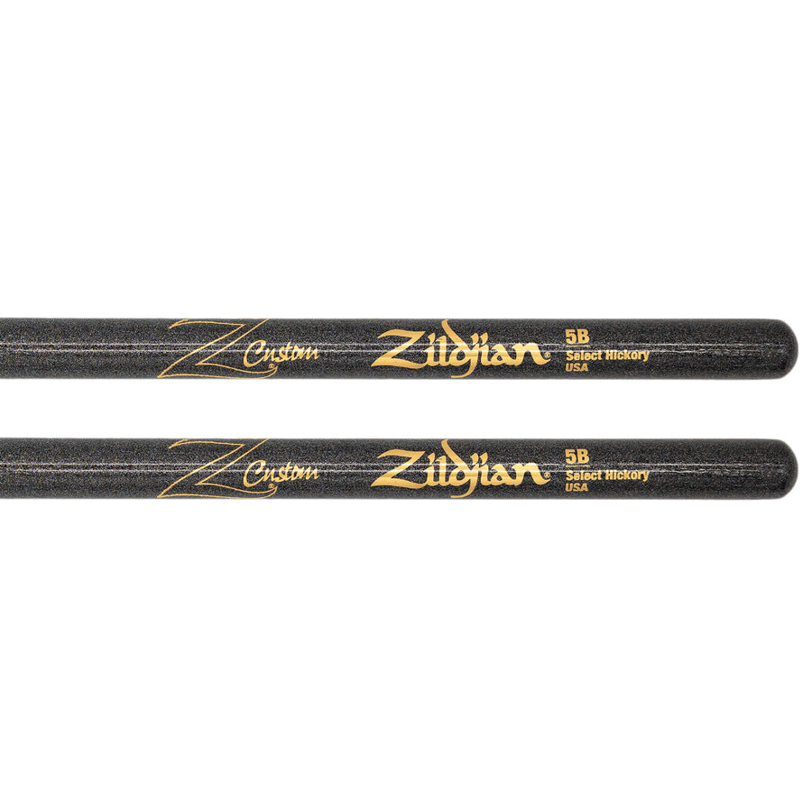 Z Custom LE Drumstick Collection 5B Black Chroma, Wood Tip