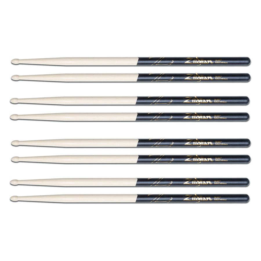 Drumsticks 5A DIP 4PR W/ Free Towel, Drumkey
