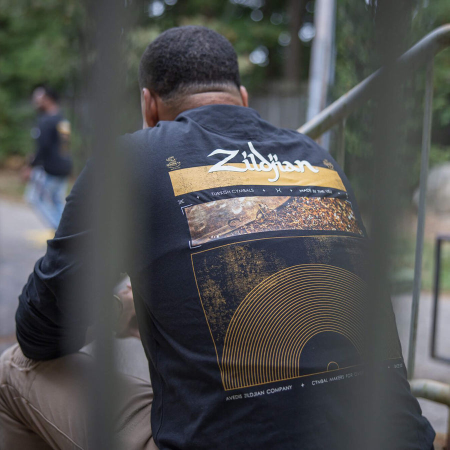 Zildjian Long Sleeve Black Tee