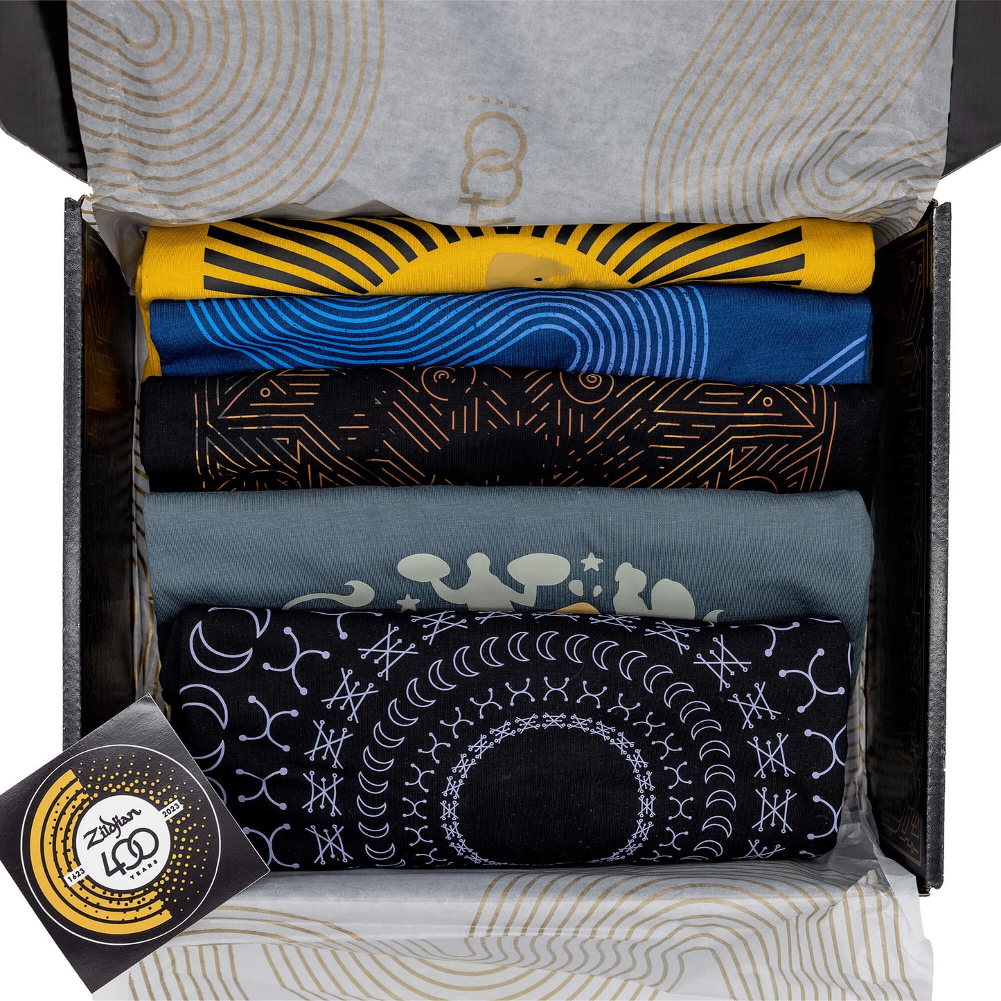 Zildjian Limited Edition 400th Anniversary T-Shirt Box Set
