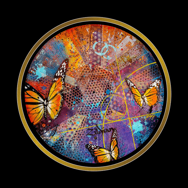 ZILDJIAN X RISK LTD EDITION PAPER CYMBAL PRINTS
