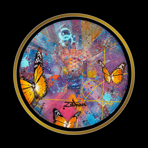 ZILDJIAN X RISK LTD EDITION PAPER CYMBAL PRINTS