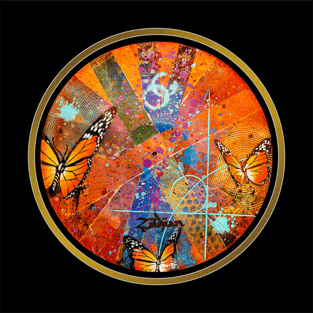 ZILDJIAN X RISK LTD EDITION PAPER CYMBAL PRINTS