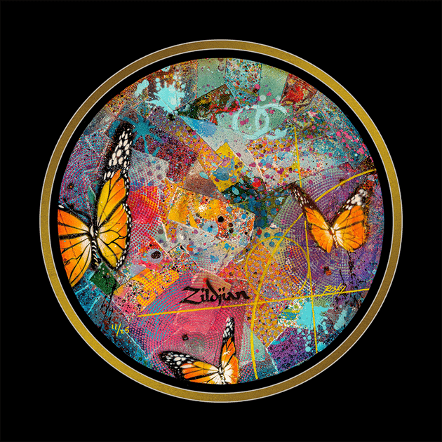 ZILDJIAN X RISK LTD EDITION PAPER CYMBAL PRINTS