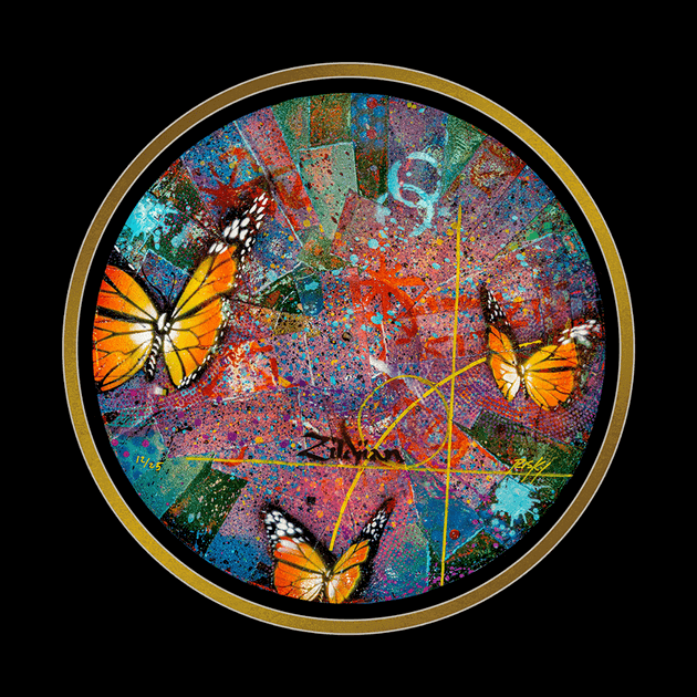 ZILDJIAN X RISK LTD EDITION PAPER CYMBAL PRINTS