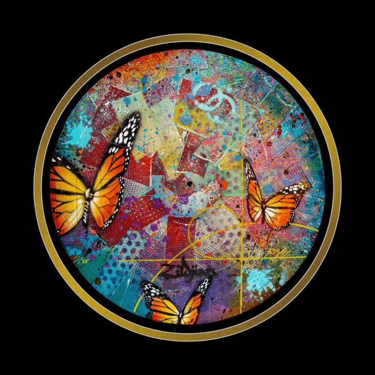 ZILDJIAN X RISK LTD EDITION PAPER CYMBAL PRINTS