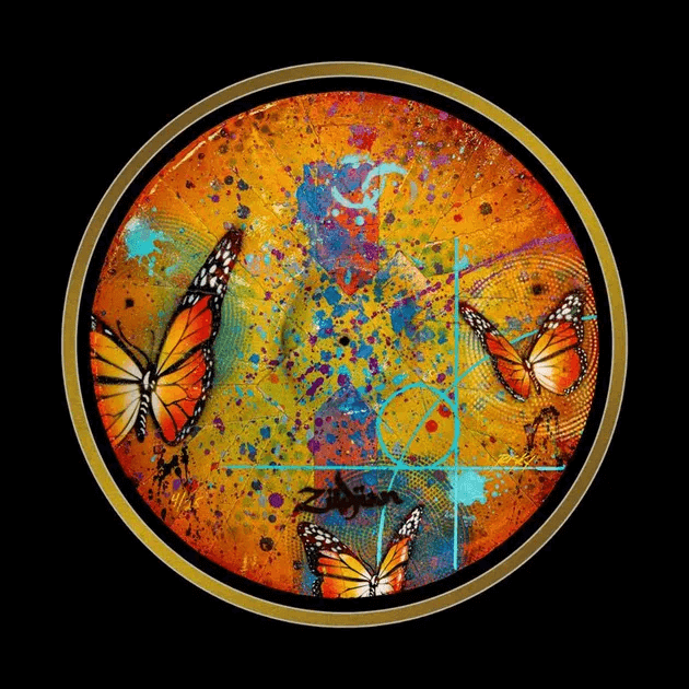 ZILDJIAN X RISK LTD EDITION PAPER CYMBAL PRINTS
