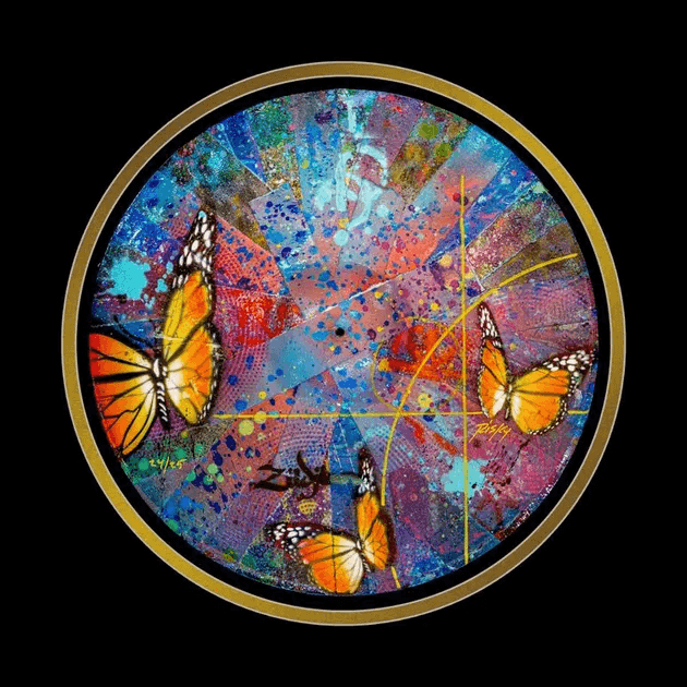 ZILDJIAN X RISK LTD EDITION PAPER CYMBAL PRINTS