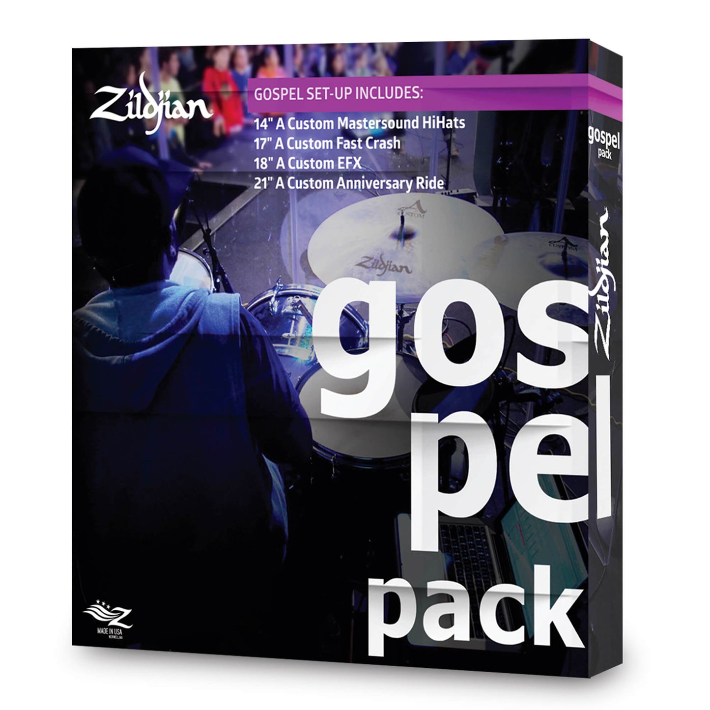 A Custom Gospel Cymbal Pack