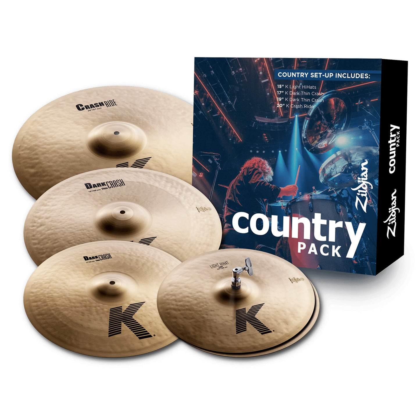 K Zildjian Country Cymbal Pack