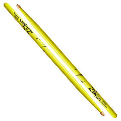 5A Acorn Neon Yellow Drumsticks