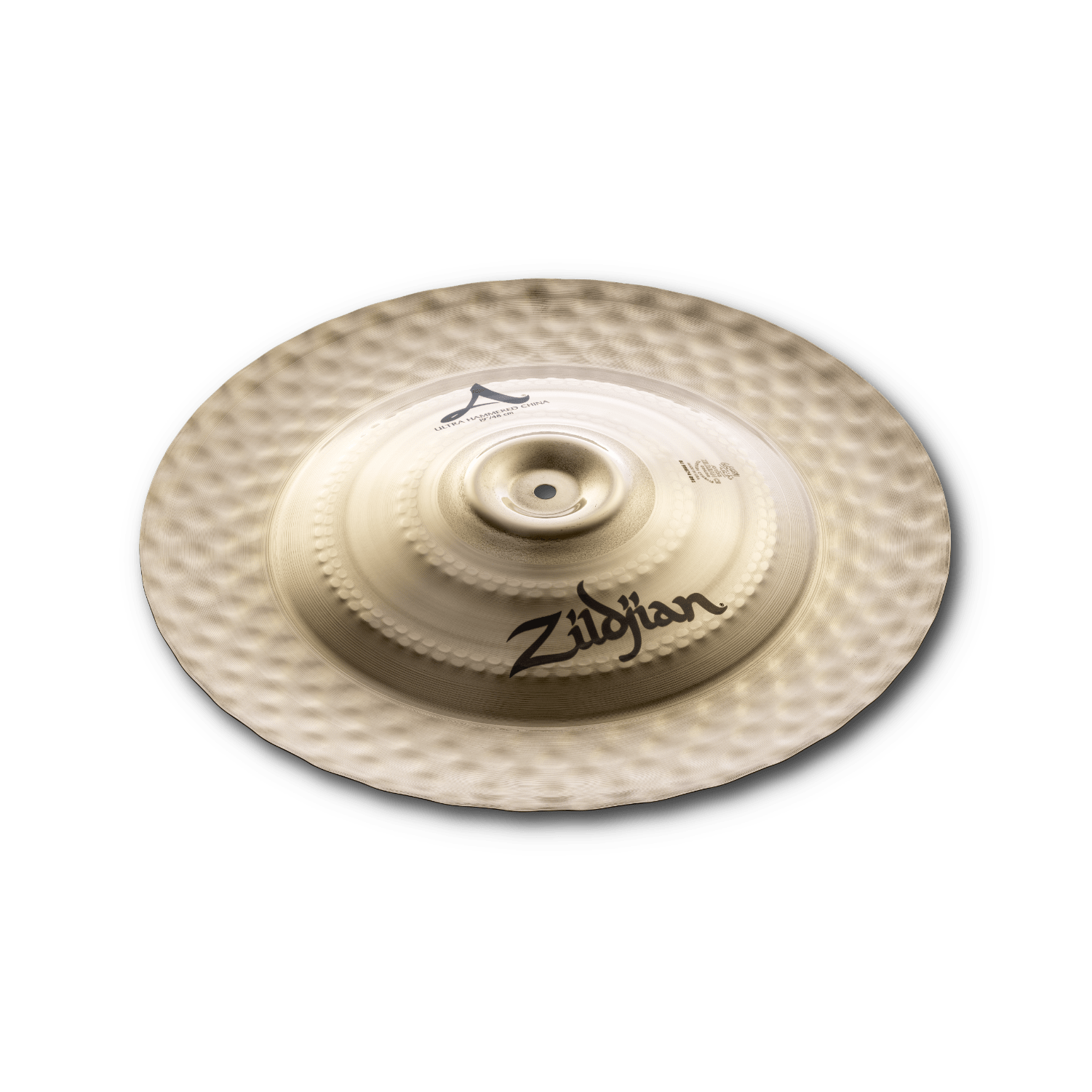 A Zildjian Ultra Hammered Chinas