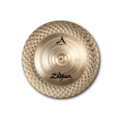 A Zildjian Ultra Hammered Chinas