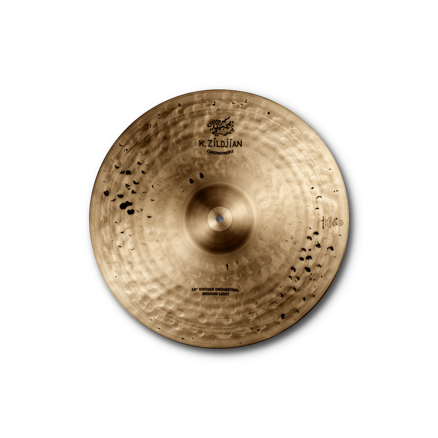 K Constantinople Vintage Orchestral Medium Light - Pairs – Zildjian K Constantinople Vintage Orchestral Medium Light - Pairs – Zildjian