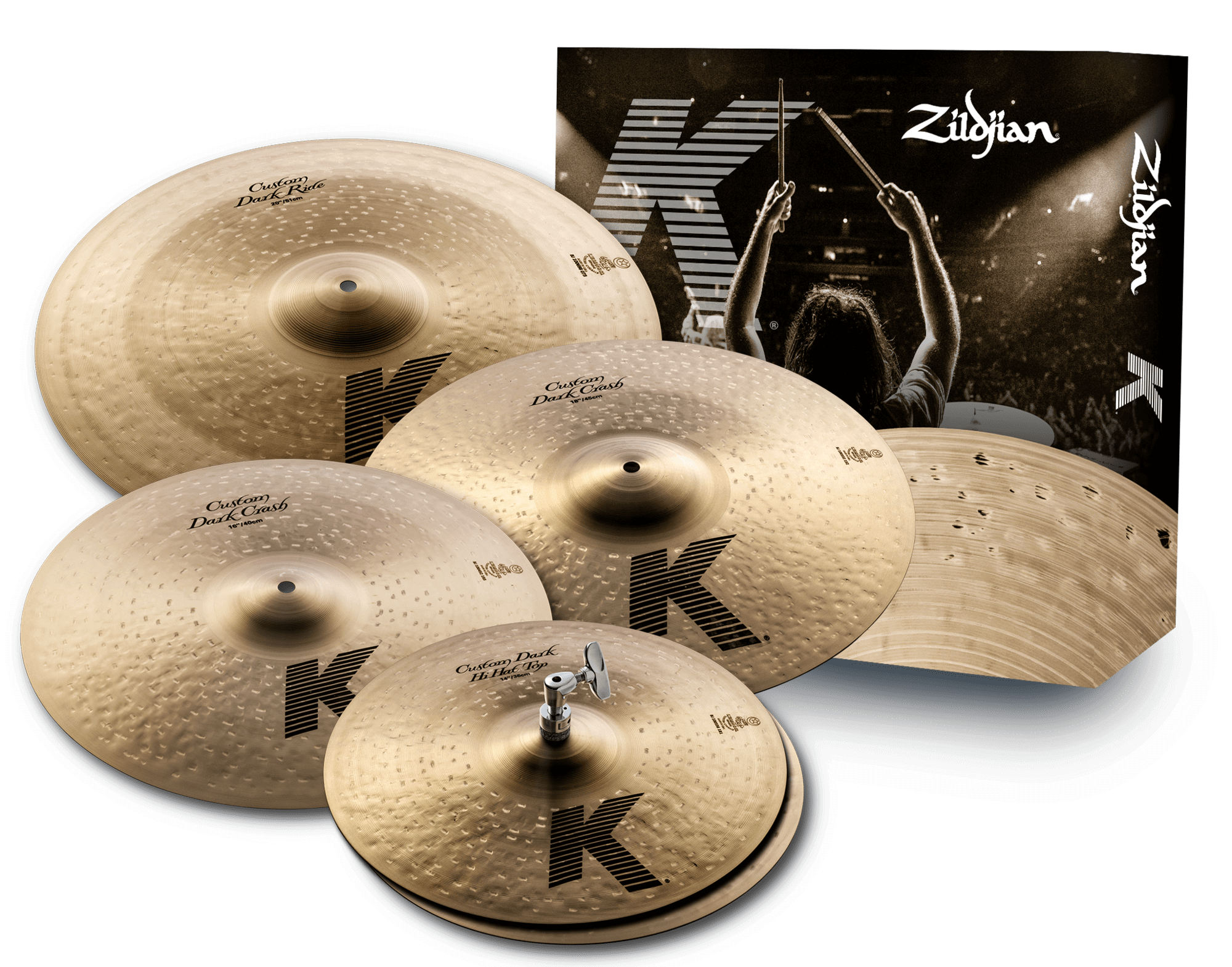 K Custom Dark Cymbal Pack – Zildjian