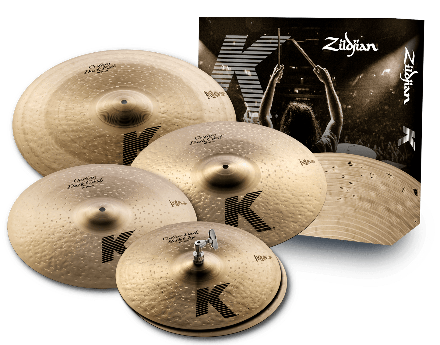 K Custom Dark Cymbal Pack – Zildjian