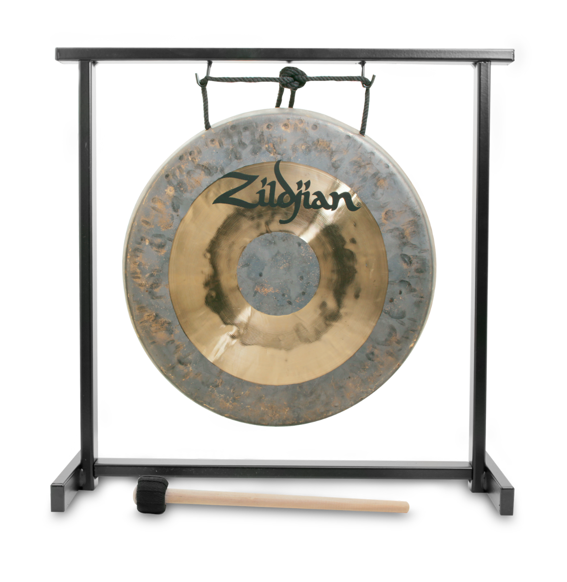 12" Traditional Gong and Table-Top Stand Set