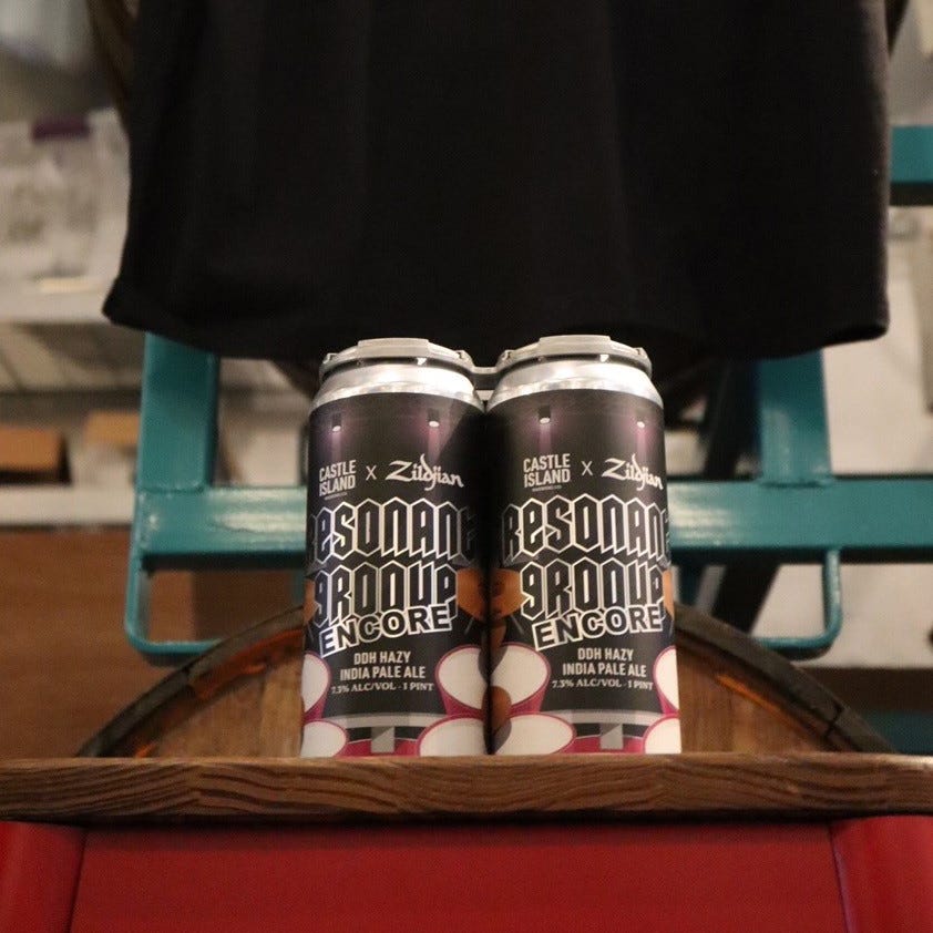 Castle Island x Zildjian Resonant Groove Encore T-Shirt