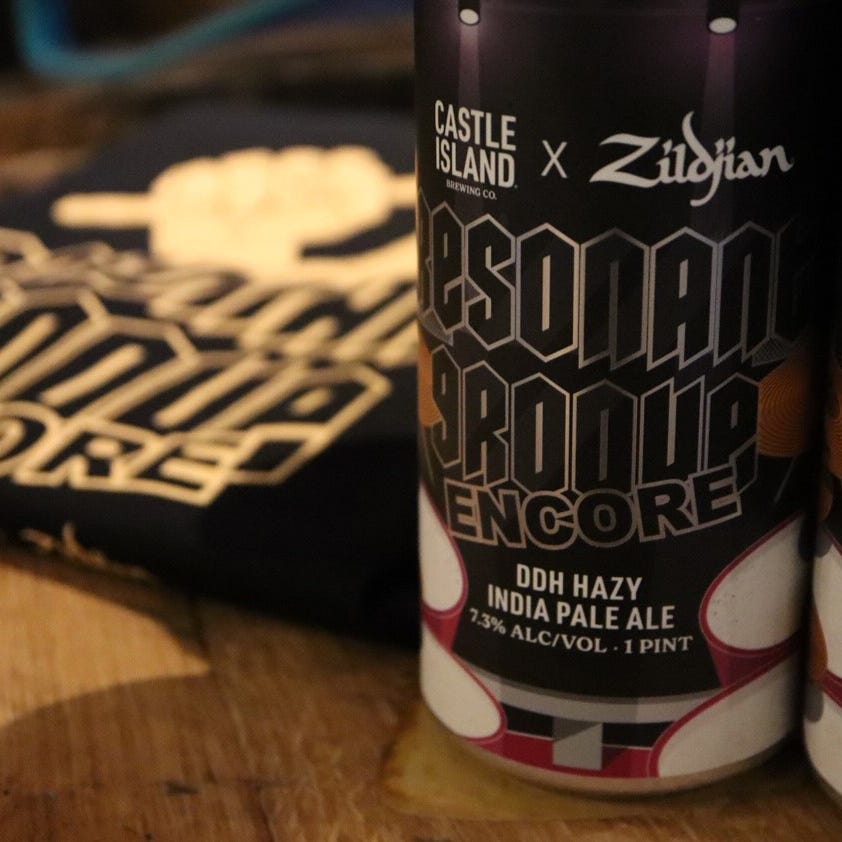 Castle Island x Zildjian Resonant Groove Encore T-Shirt