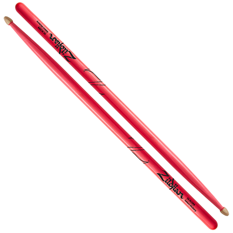 5A Acorn Neon Pink Drumsticks Zildjian
