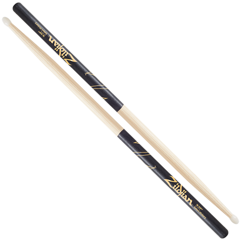 Zildjian Zildjian 5A Black DIP Nylon Tip Drumsticks