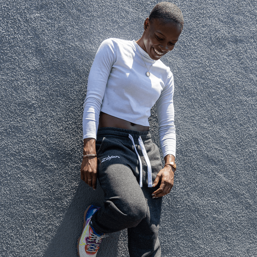 Wearing joggers deals