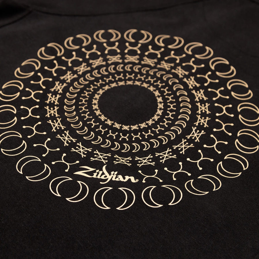 Zildjian 400th Anniversary Zip Hoodie back logo