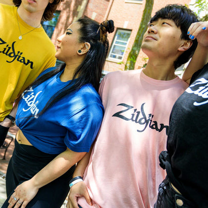 Zildjian lifestyle with Classic logo Tee 4 colors pose number 2