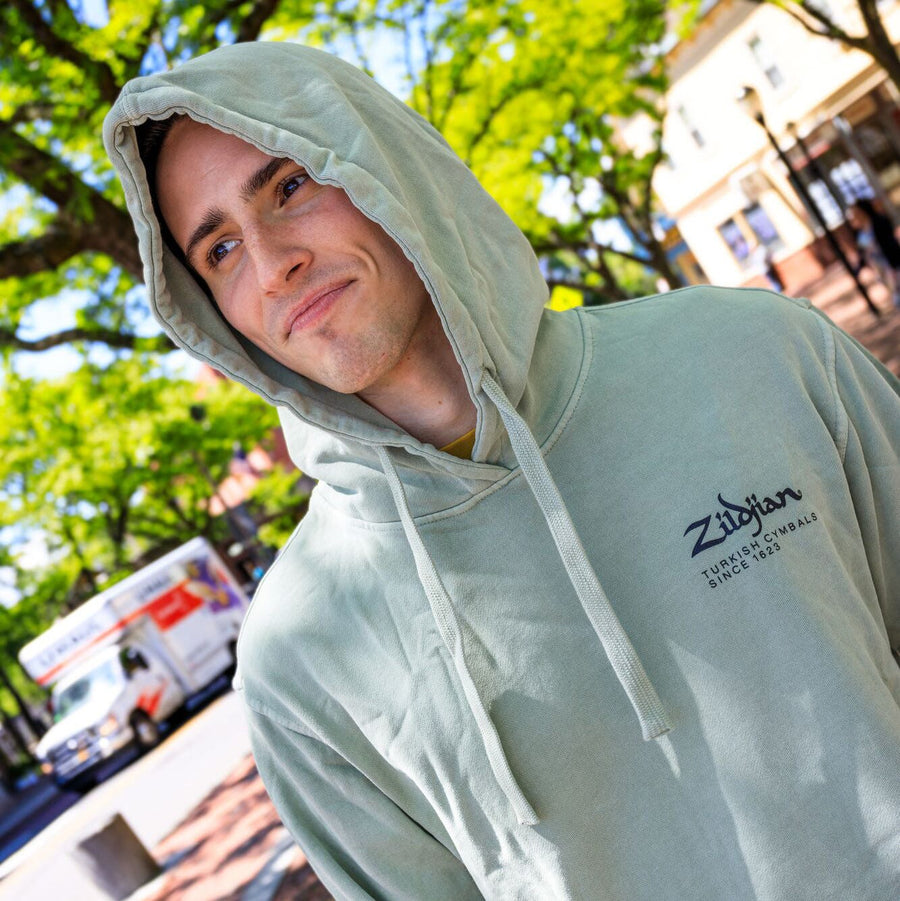 Man in Green Limited edition cotton hoodie