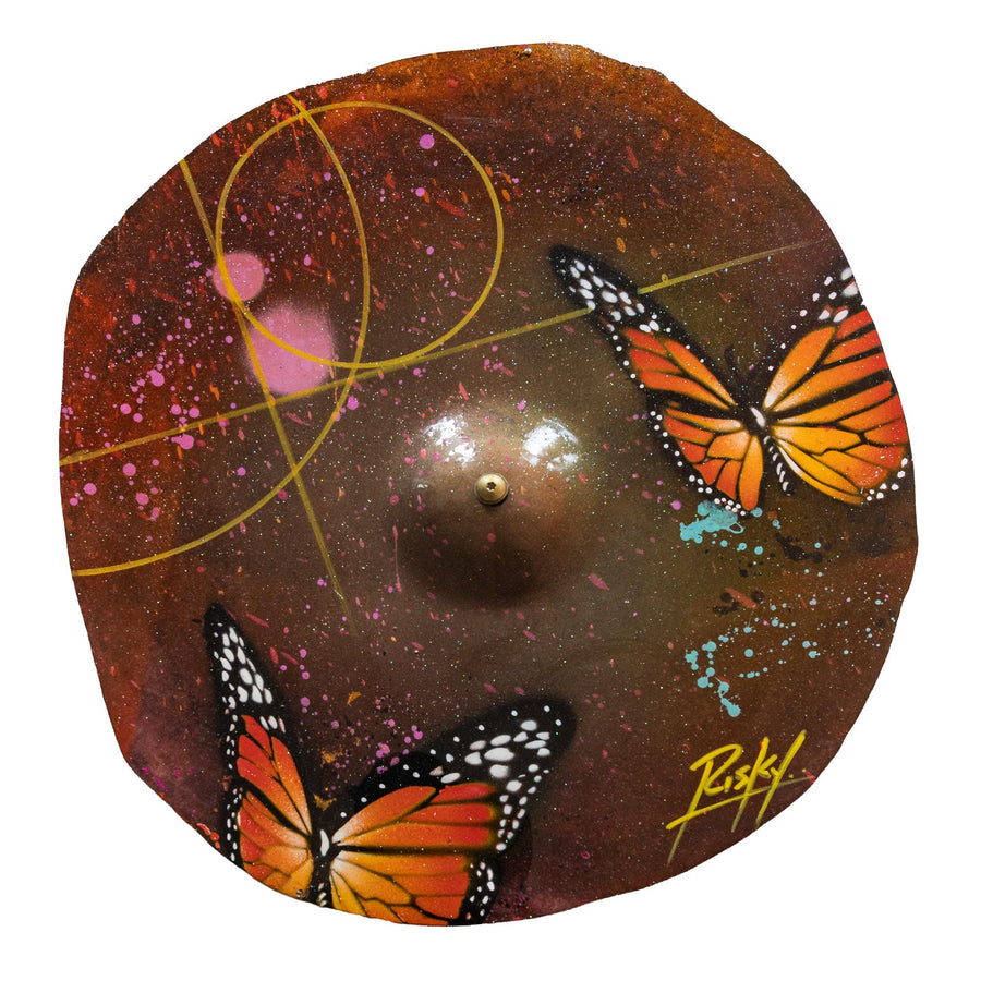 ZILDJIAN X RISK LTD ED ORIG CYMBAL ART