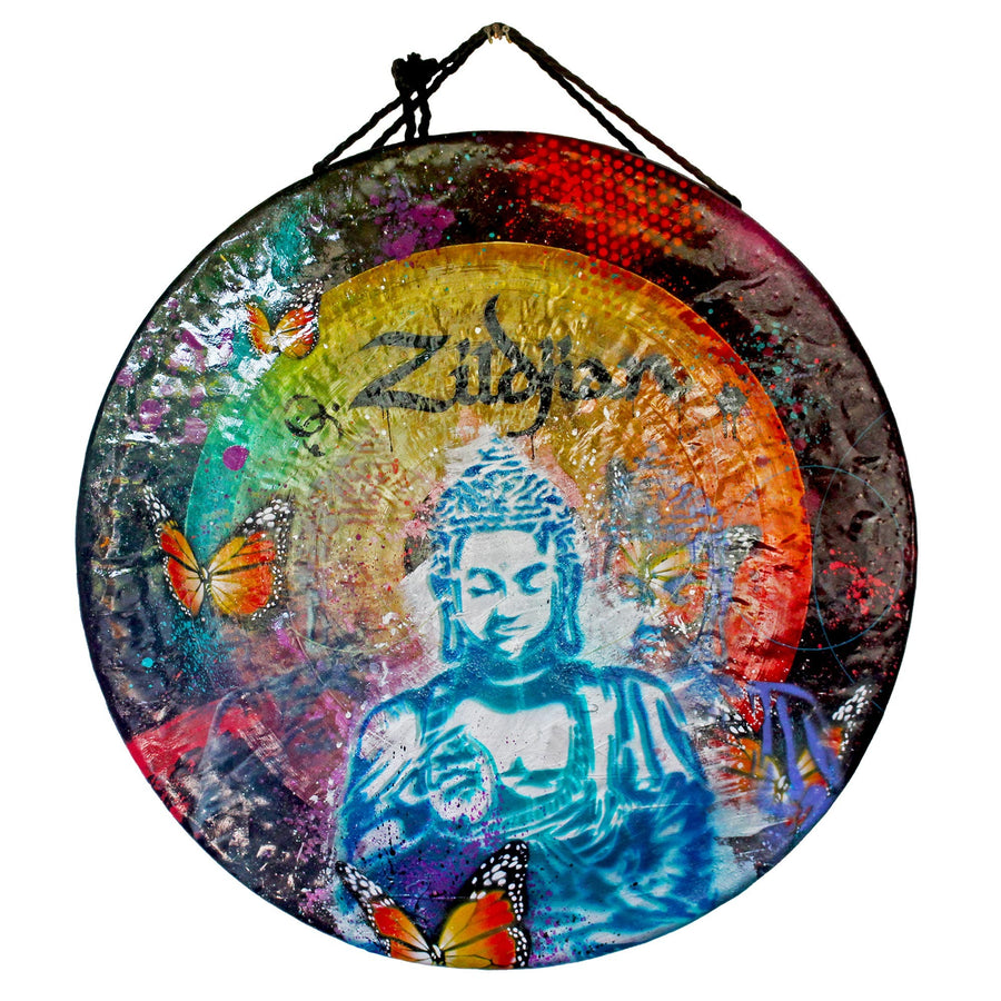 ZILDJIAN X RISK LTD ED ORIG CYMBAL ART