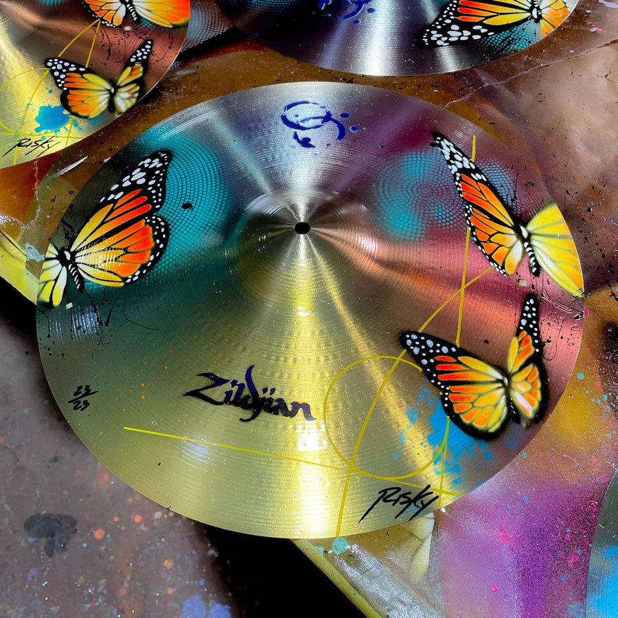 ZILDJIAN X RISK LTD EDITION CYMBAL PRINT
