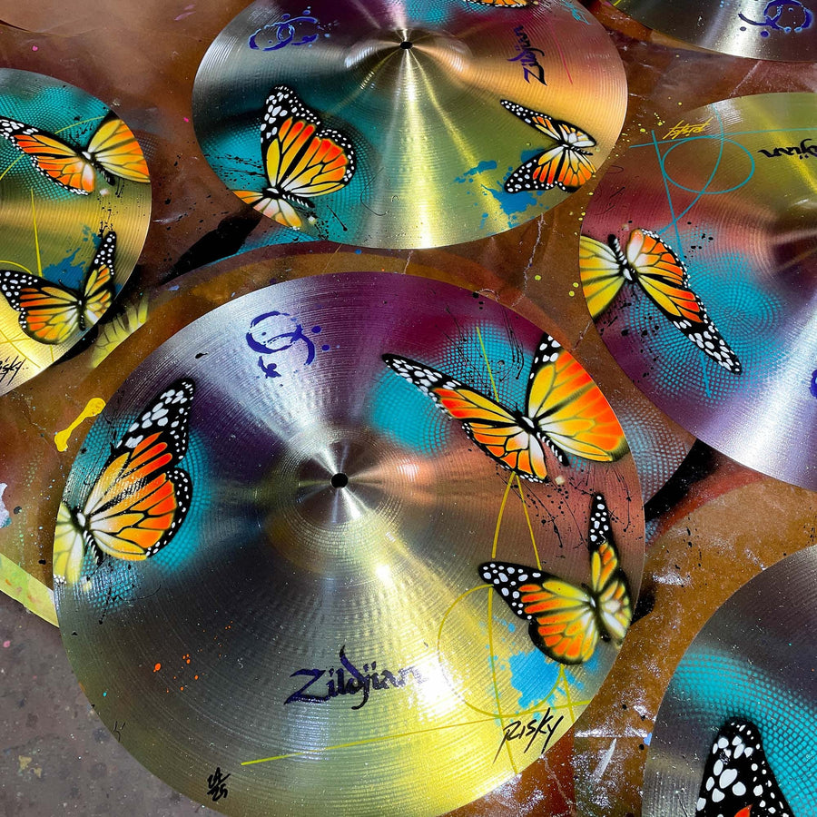 ZILDJIAN X RISK LTD EDITION CYMBAL PRINT