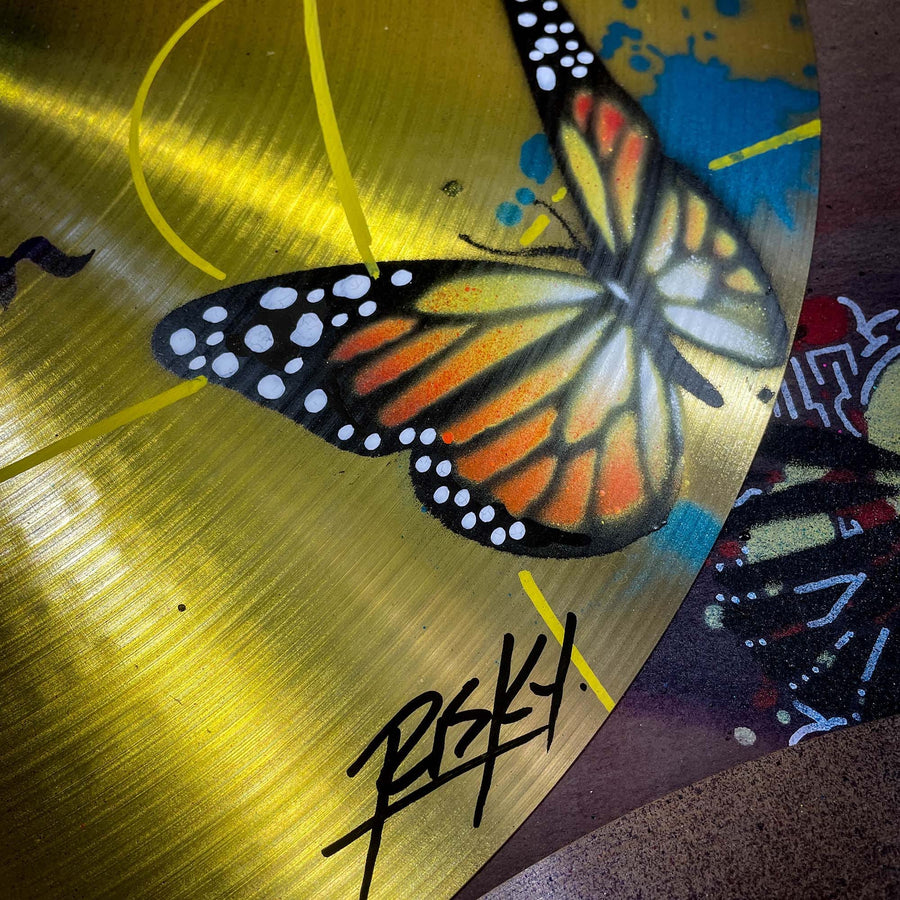 ZILDJIAN X RISK LTD EDITION CYMBAL PRINT