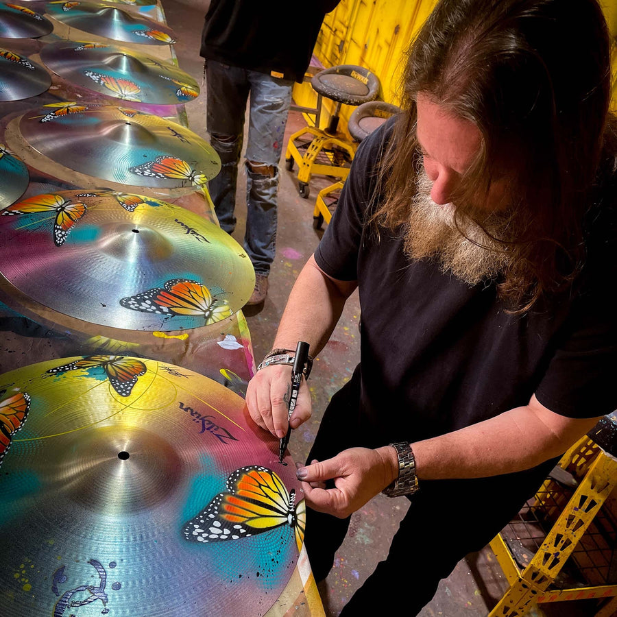 ZILDJIAN X RISK LTD EDITION CYMBAL PRINT