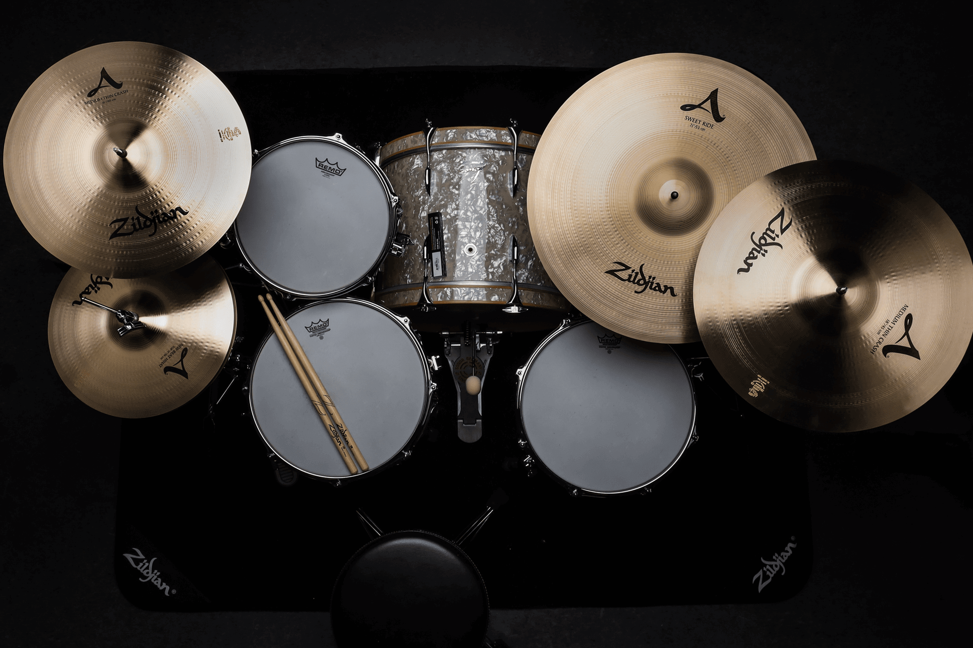 Барабанний килимок Zildjian DeluxeБарабанний килимок Zildjian Deluxe  